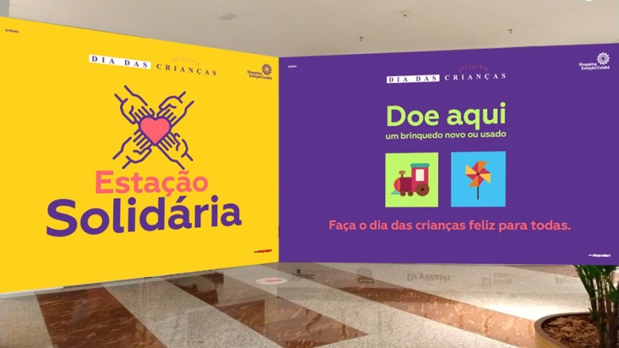 Shopping da capital promove ação solidária do Dia das Crianças; brinquedos serão destinados ao Projeto &#039;Um Novo Sorriso&#039;