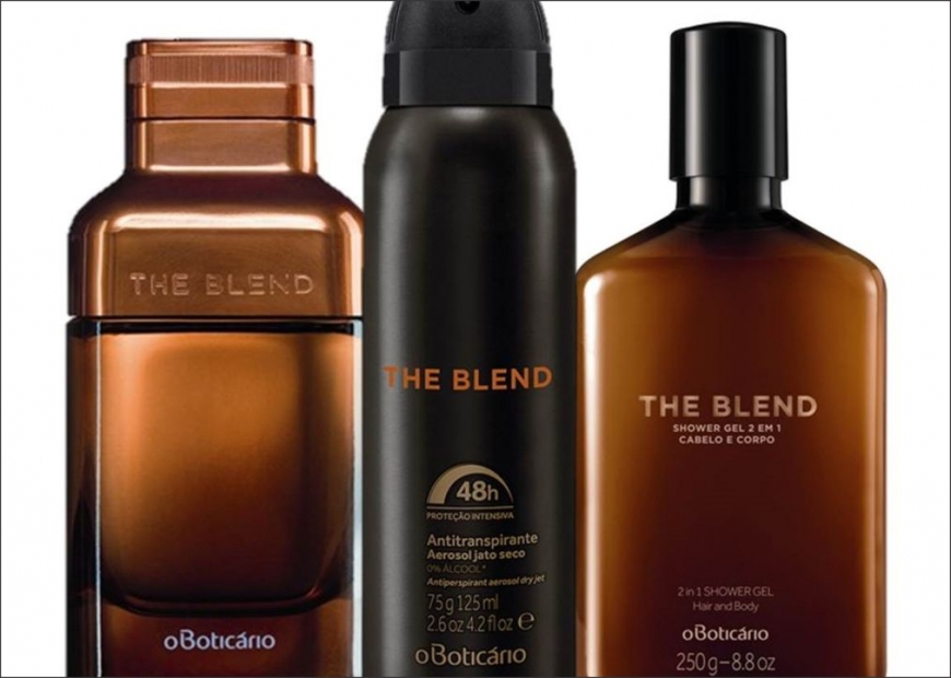 The Blend, nova marca do Boticário, traz o que há de mais elegante na alta perfumaria internacional