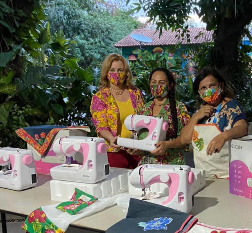 BPW Cuiabá inaugura primeiro ateliê do Chita &amp; Fuxico em parceria com a Associação Cultural Flor Ribeirinha